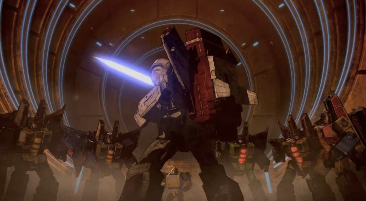 Transfromers: War for Cybertron Sword guy